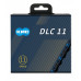 řetěz KMC DLC SL 11 modro/černý v krabičce 118 čl.