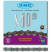 řetěz KMC X-10.93 stř/šedý v krabičce 114 čl.