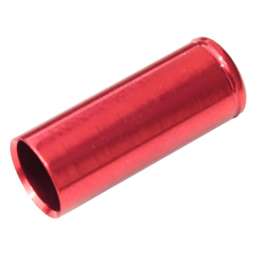 koncovka bowdenu MAX1 CNC Alu 5 mm utěsněná červená 100 ks