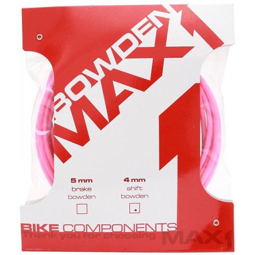 bowden MAX1 4 mm fluo růžová balení 3 m
