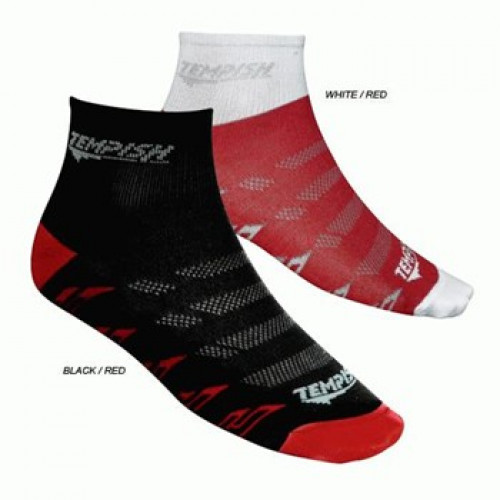 SPORT ponožky white/ red 9-10